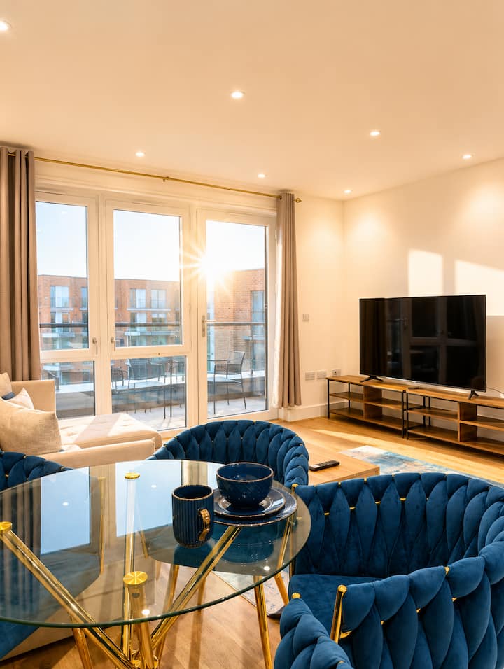 Spacious 2br Flat | River Views | Southampton - Southampton