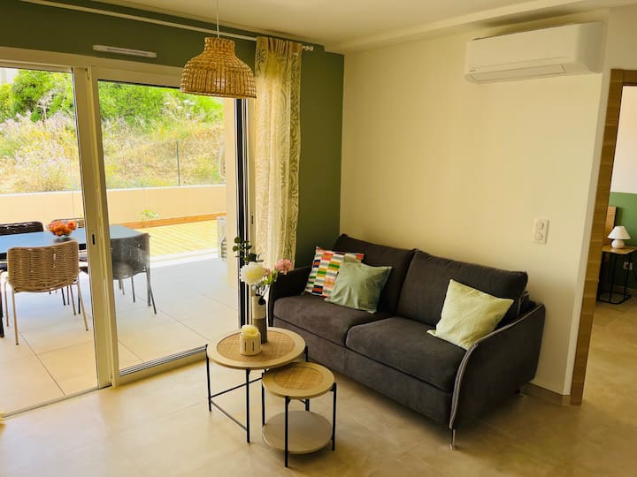 Charmant Appartement à 2 Pas De La Plage - Algajola