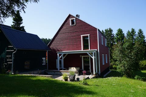 Time out in the Thuringian Forest in the house Bernhardsblick