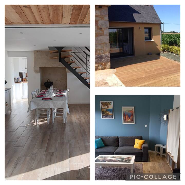 Petite Maison Proche Des Plages - Cléder