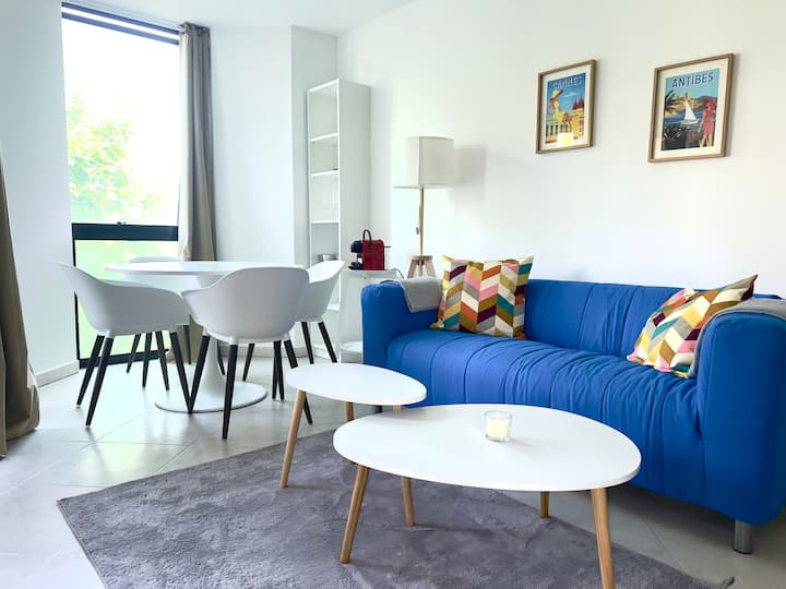 Spacieux Studio Neuf Et Terrasse - Juan-les-Pins