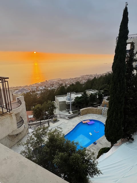 Halat-4 sunsent in halat jbeil district,