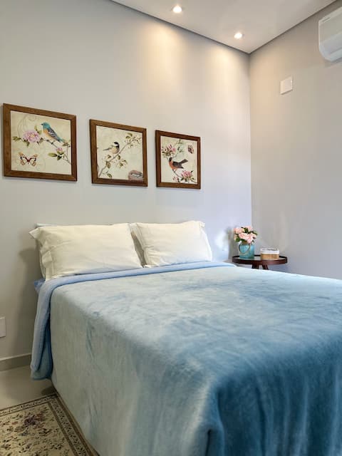 Central Apartment in Itapeva/Parking/Wi-Fi/Comfort