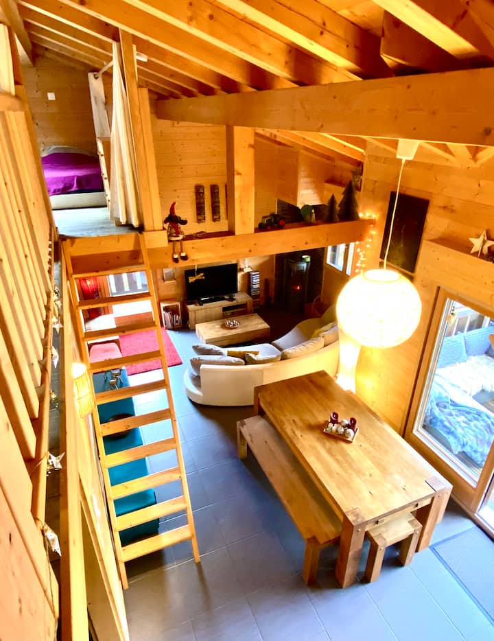 Sauna & Mountain View Chalet Tao Morzine (4-8) - Les Gets
