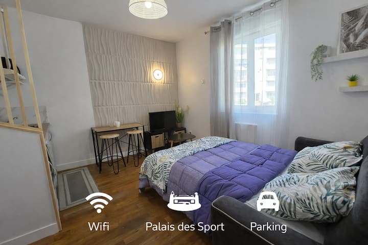 Studio Du Cercle L, Parking-palais Des Sports - Limoges