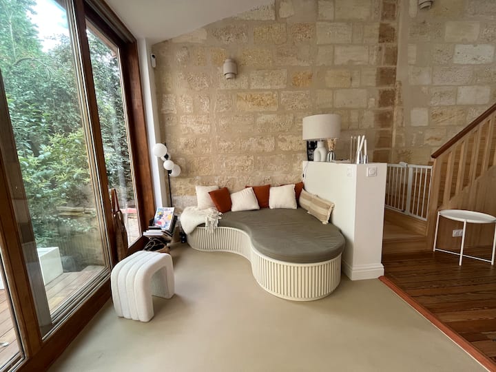 Maison De Vacances Climatisée Avec Piscine - Bordéus