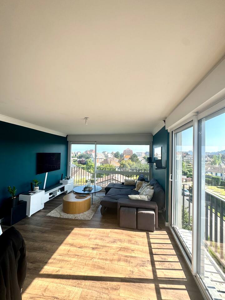 Vue Mer Avec Parking Privé. - Villers-sur-Mer