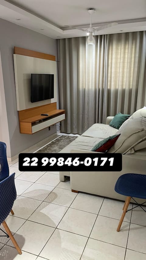 Entire apartment with air conditioning and full furnishings