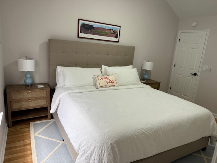 Cama «king» con baño completo