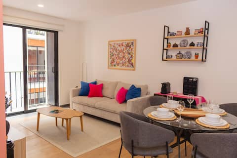 Successful Airbnb property: Rooftop & Pool: 2BR Via Roma Boutique Stay in Doctores