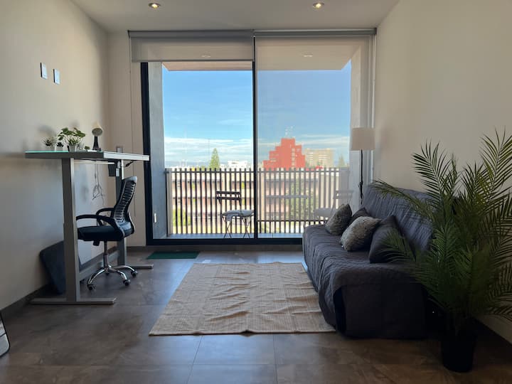 Carranza Views! Heated Pool, Kingbed & Workspace - San Luis Potosí