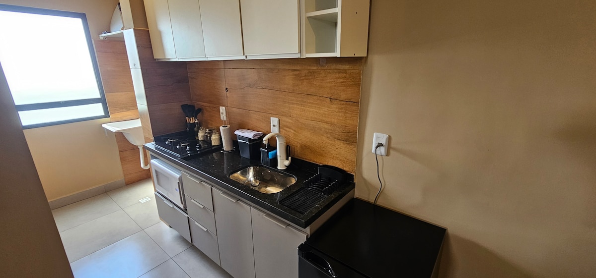 Top Airbnb: Apt 31: Stylish, Complete, 55" TV, Near Suzano Shop em Suzano