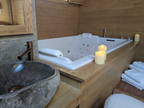 Cozy, air-conditioned studio chalet – Balneo