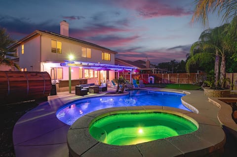 6BR|Pool&SPA|Mini Golf|Sauna|10 Min to Winery