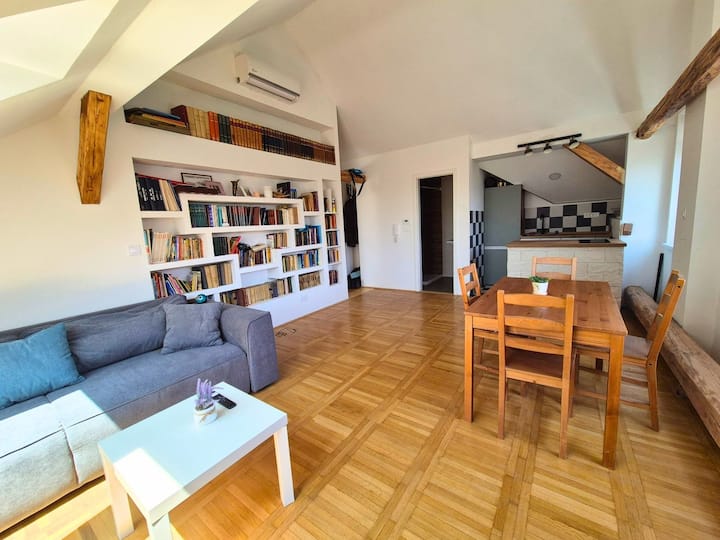 Charming Central Flat With Free Parking - Zagreb