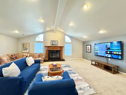 Poolside Gem Spacious 4BR/4BA Retreat