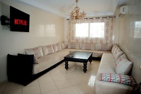 Popular Airbnb listing: Zen apartment with pool – Tamraght in Aourir