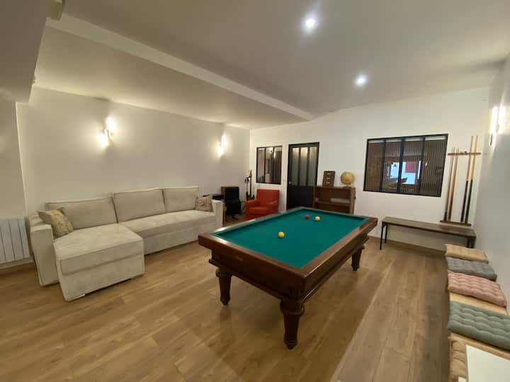 Loft 80m² & Billard Victoire - Bordeaux