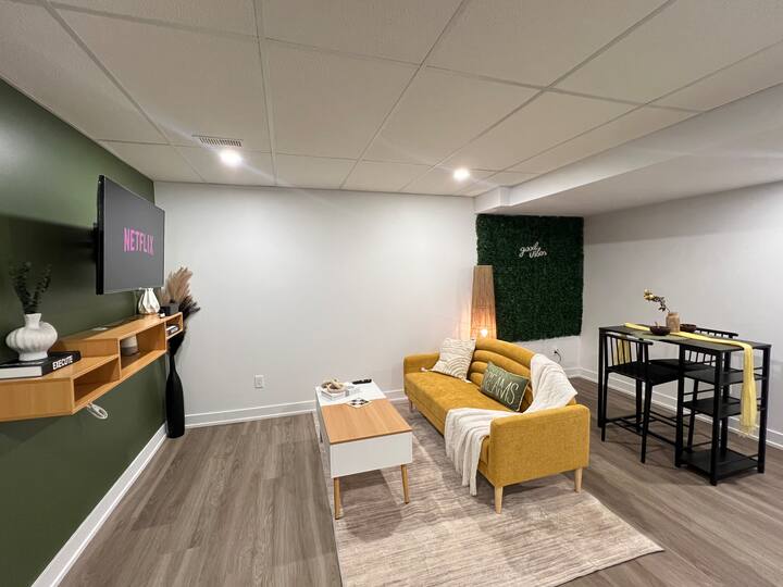 Cozy Boho 2-br Basement W. Pkg - Ottawa