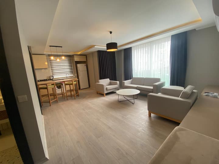 Grand Delux 1+1 Havuzlu Daireler. - Aksu