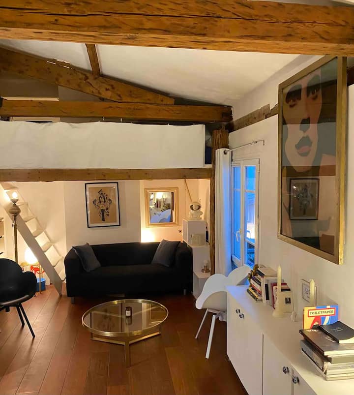 Montmartre | Artistic cosy space with mezzanine - Apartments for Rent ...