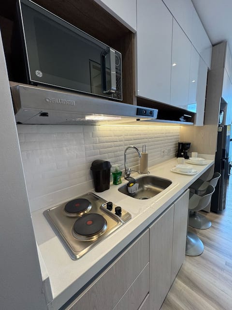 Top performing Airbnb: Modern luxury Loft north of Bogotá: Workation in Barrios Unidos