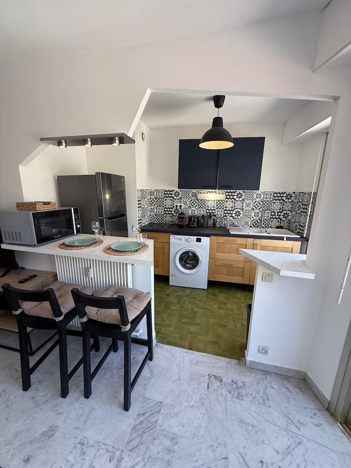 Agréable Studio Au Port De Nice - Èze