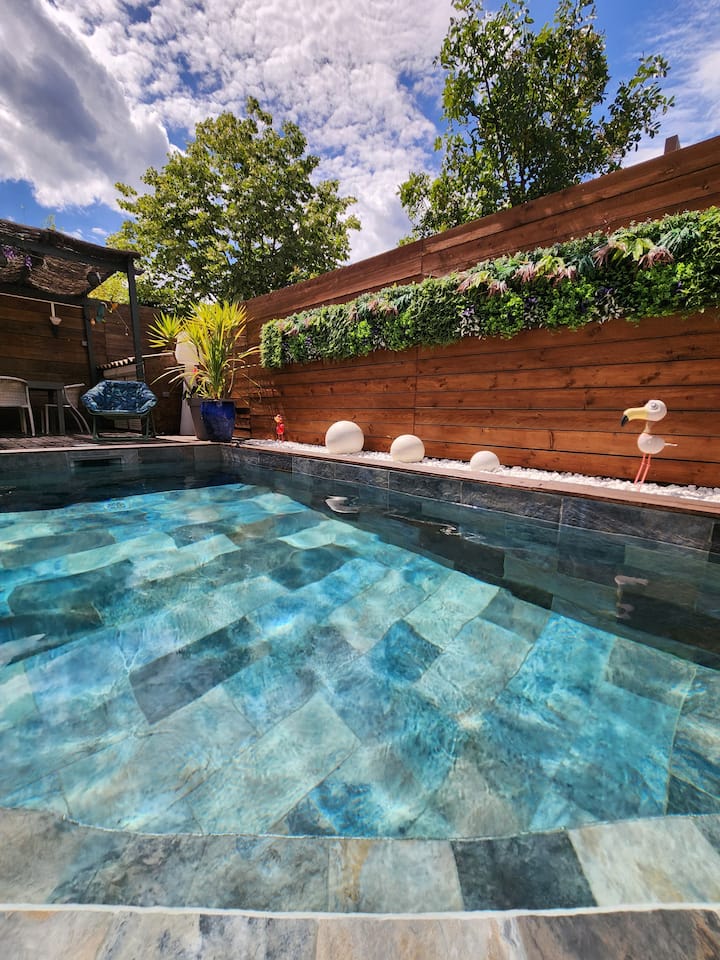 Villa Piscine Privée Clim à 5min En Voiture Plages - Frontignan