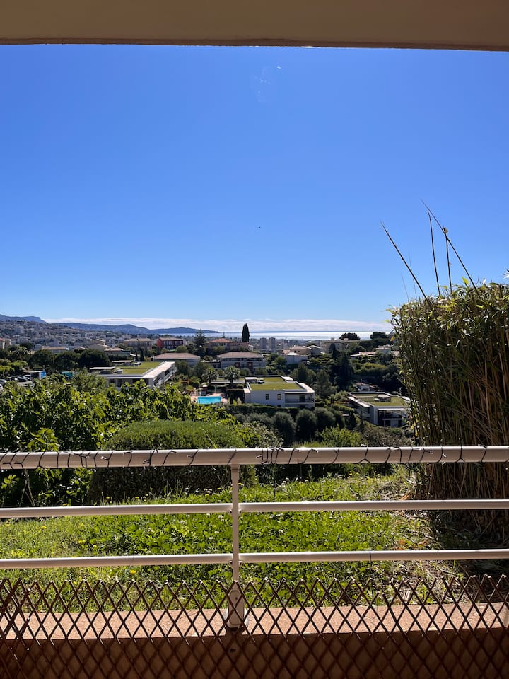 Appartement Calme Vue Mer - Saint-Laurent-du-Var