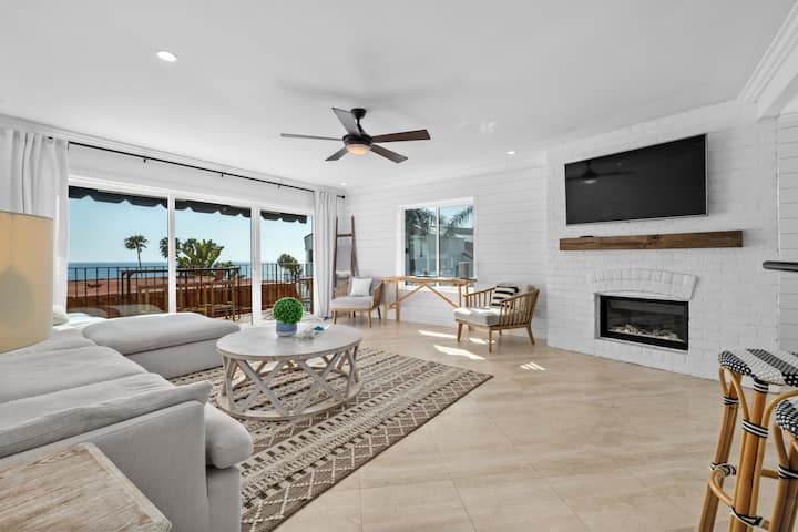 Ocean-view Pier Bowl Retreat: Steps To The Beach - Dana Point, CA