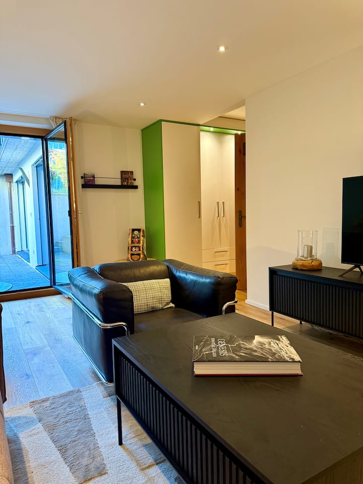 Modern, Beautiful 2 1/2-room Flat, Quiet Location - Engelberg