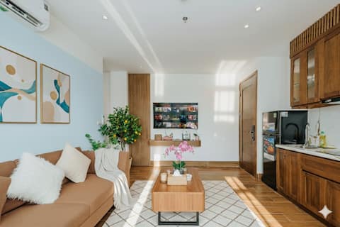 Limitless Style. 2 Bedroom Apartment with Kitchen