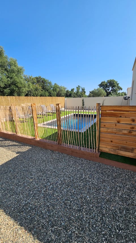 Villa A with private pool