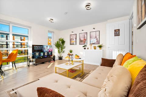 Top Airbnb: Dote Haven 2 Bed - Free parking & High Speed WIFI in West Midlands