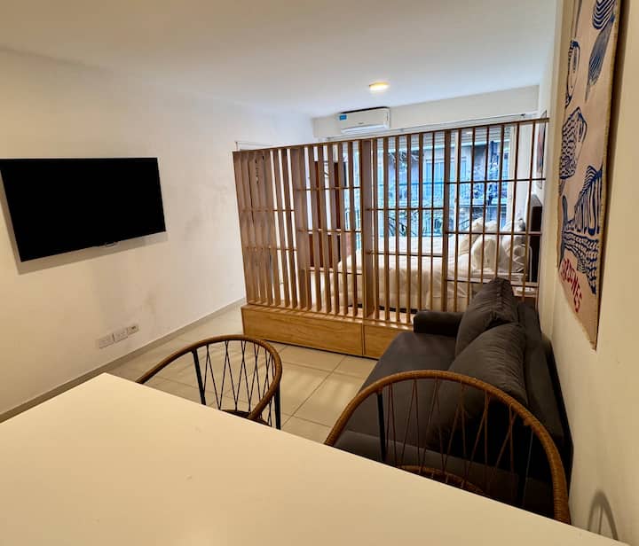 Recycled studio apartment in Recoleta