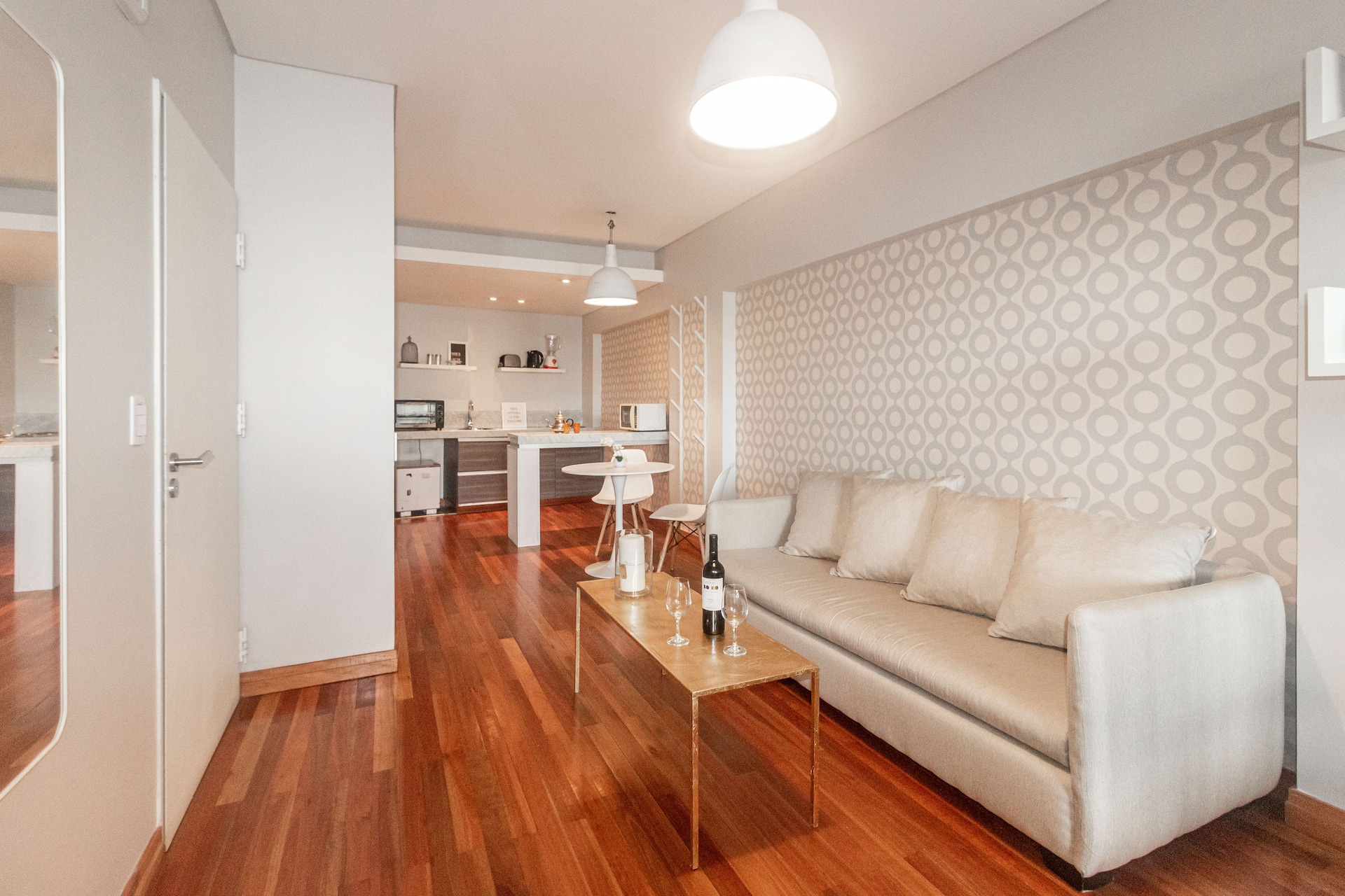 Apartamento studio com varanda em Palermo