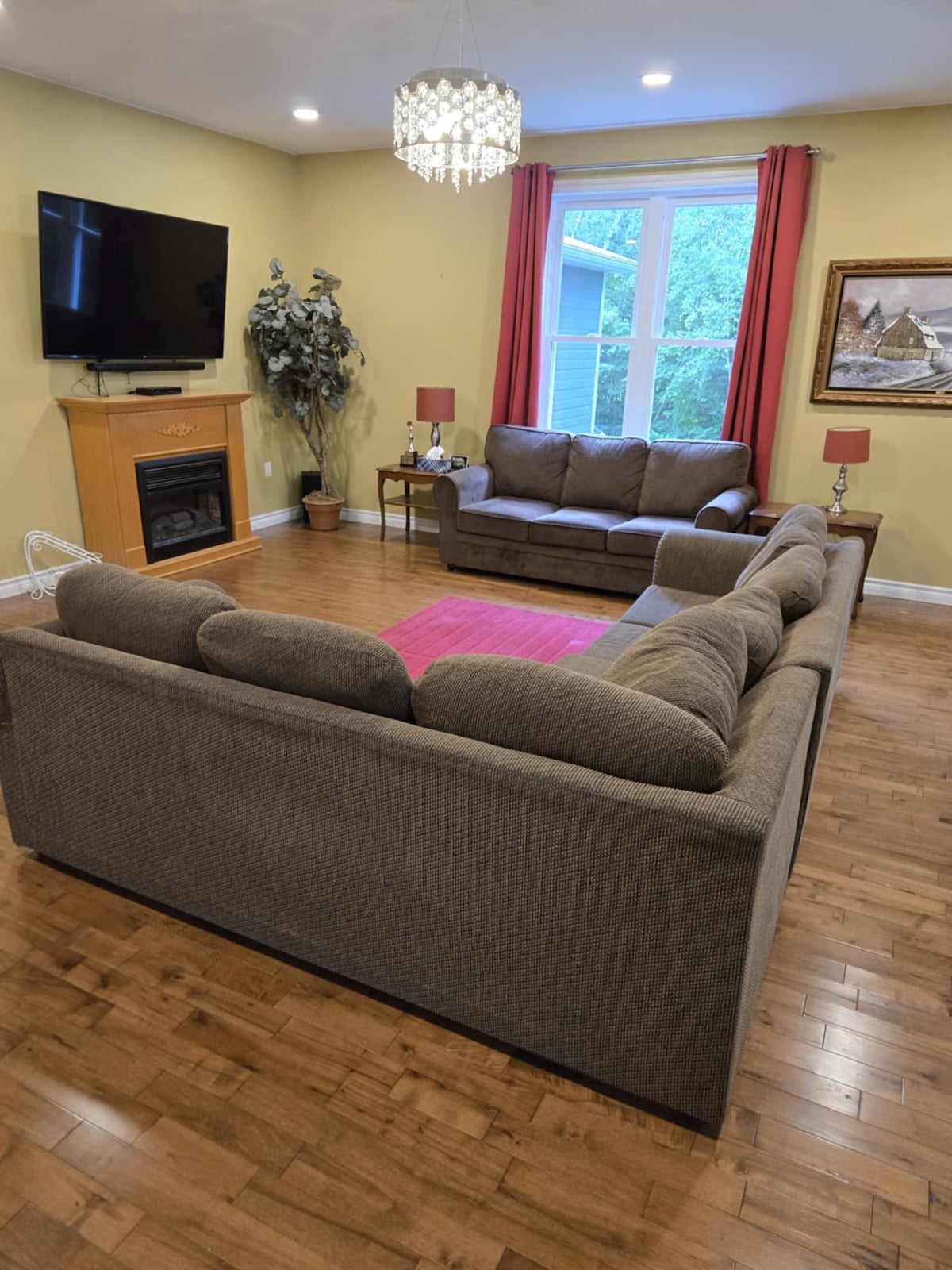 غرفة المعيشة