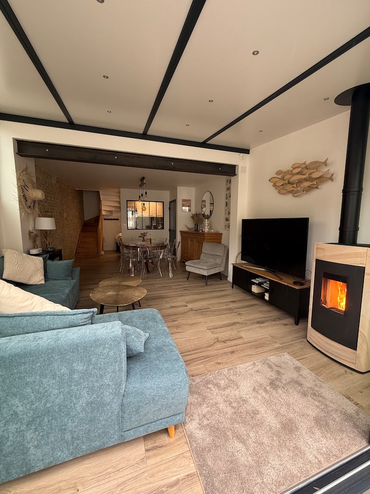 Maison 2 Mins à Pied De La Plage - St-aubinsur-mer - Luc-sur-Mer