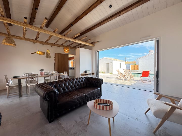 La Cabane - Villa Neuve, Piscine Chauffée, Wifi - Noirmoutier-en-l'Île