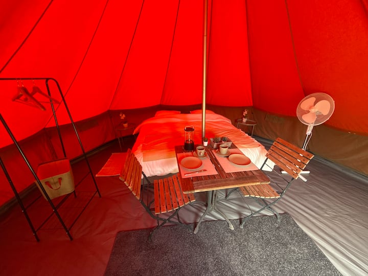 Luxe Glamping Vlakbij Brugge
Tent 1 - Bruges