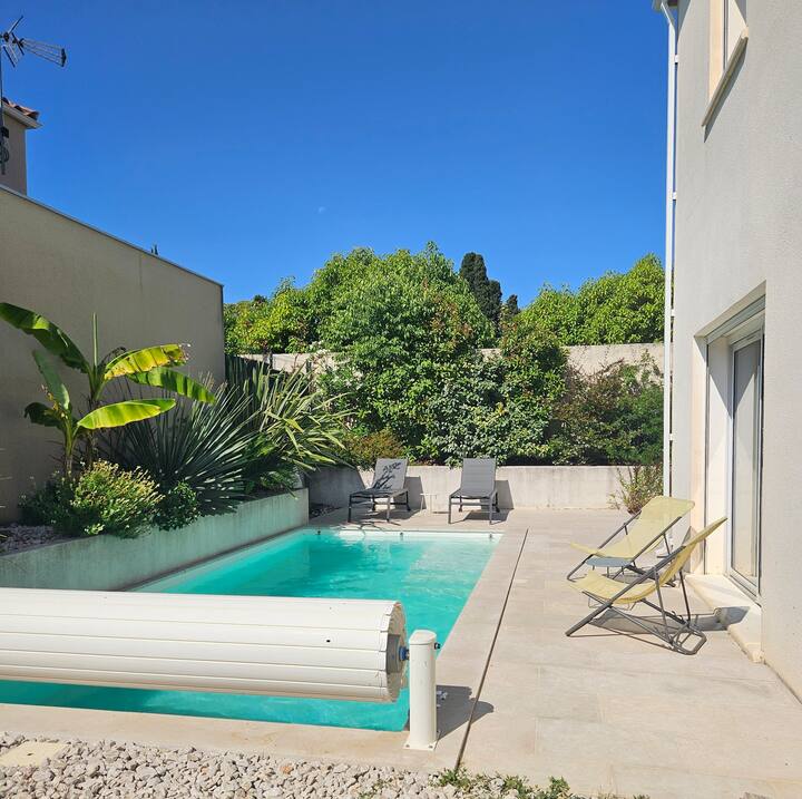 Maison Familiale Avec Piscine, Proche Mer - Baillargues
