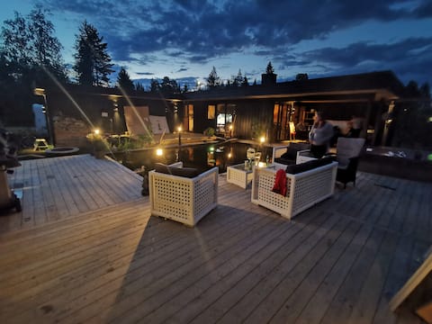 Villa with annex and Jacuzzi at Pite Havsbad