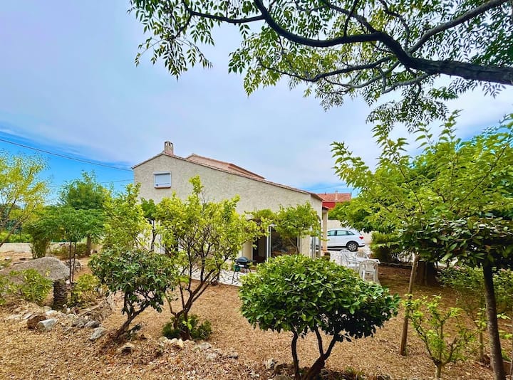 Villa Climatisée, Entre Jardin Et Bord De Mer - Carqueiranne