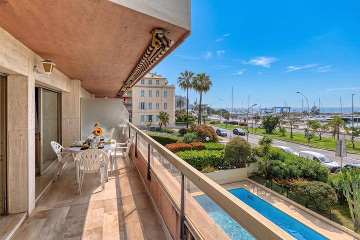 Port & Pool Hideaway - By Happy Rentals - Menton