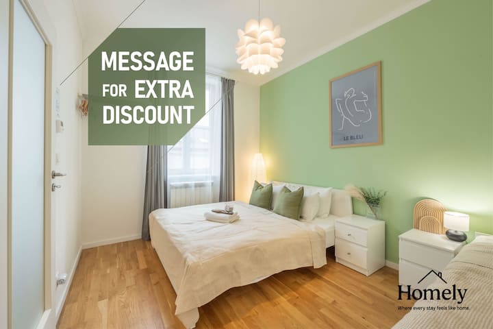 Prague 1|top Floor|2 Brs|lift|quiet|netflix|washer - Praga