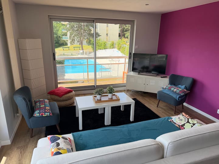 Appartement T3 Stella-plage Piscine &Parking Privé - Le Touquet-Paris-Plage