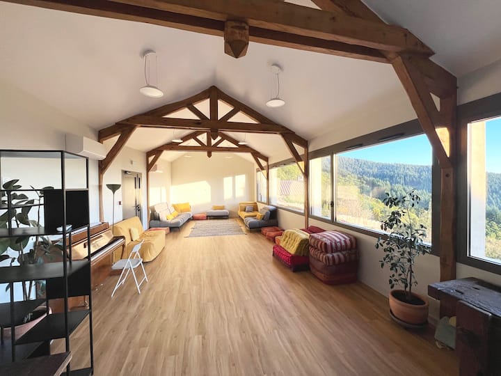 Chambre Petite Forêt Dans Un Hameau - Antraigues-sur-Volane