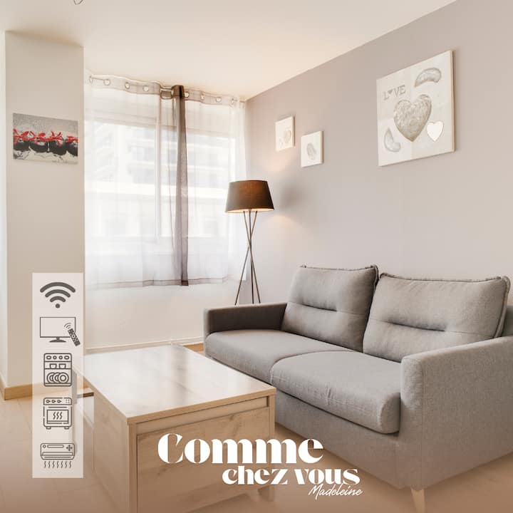 Appartement Gare De Nancy Confort Et Paisible - 南錫