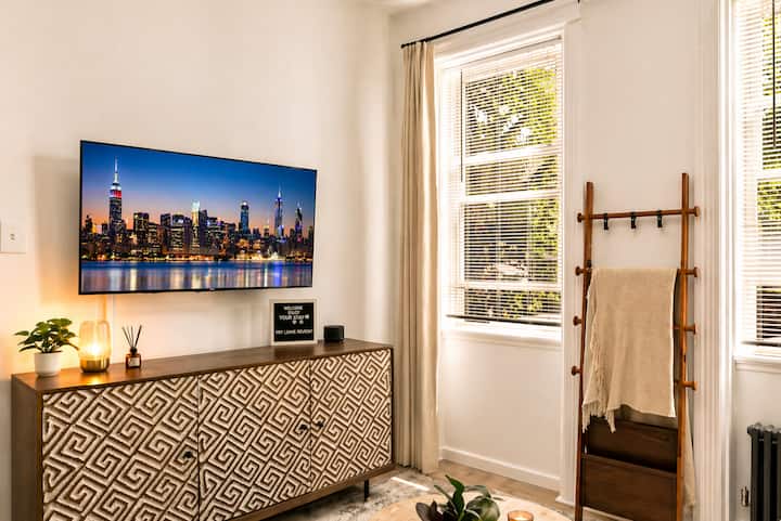 Apt Moderno Cerca Nyc King Bed - Jersey City