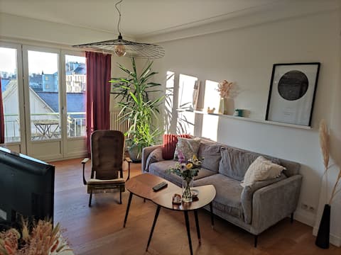 Top performing Airbnb: T2 Rennes center in Thabor Saint Hélier Alphonse Guérin